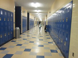 Quick snapped a pic of the hallway...of COURSE there's peeps in it :o LOL!