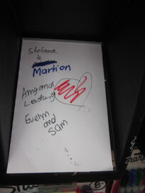 Amie wrote this and LOL she mispelled Martin ahaha!