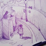inktober #5 By Aaliyah Janai Sese-Khalid Date: October 5, 2017 Location: At Home, Prince William County, Virginia, US