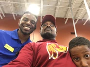 Christopher Kenyatta Sese-Khalid Jr., Bvyron Saaditt Sese-Khalid, and Isiah Matthew Sese-Khalid 🌎🌏🌍🌎🌏 Date: October 6, 2019 Location: Virginia, US