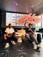🍹🍸🥂🧋 - Christopher Kenyatta Sese-Khalid Jr. (@iandroidchris)🌎🌏🌍🌏🌎 with Isiah Matthew Sese-Khalid🌎🌏🌍🌏🌎 📸: Ava Olivia Sese-Khalid🌎🌏🌍🌏🌎🏁🏁🏁🏁🏁 Date: July 12, 2025 Location: Fairfax, Virginia, US