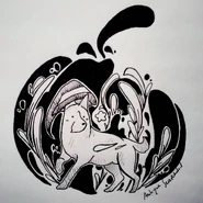 inktober #31 By Aaliyah Sese-Khalid Date: October 31, 2017 Location: At Home, Prince William County, Virginia, US
