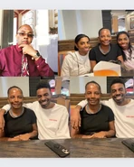Christopher Kenyatta Sese-Khalid Jr., Rosalie Ann Sese-Khalid, Aaliyah Janai Sese-Khalid, and Larissa Tatyana Sese-Khalid 🍱 📸: Christopher Kenyatta Sese-Khalid Sr. Location: Red Robins Prince Wiliam County, Virginia, US