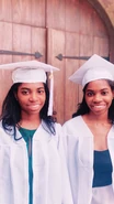 Aaliyah Janai Sese-Khalid, and Larissa Tatyana Sese-Khalid Graduating C.D Hylton High School🏛 📸: Christopher Kenyatta Sese-Khalid Jr. 🌎🌏🌍🌏🌎 Date: June 6, 2020 Location: Clifton, Virginia, US