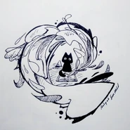 inktober #21 By Aaliyah Sese-Khalid Date: October 21, 2017 Location: At Home, Prince William County, Virginia, US