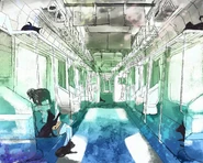 "Blue Lights" 🚈 By Larissa Tatyana Sese-Khalid Date: November 27, 2018 Location: At Home, Prince William County, Virginia, US