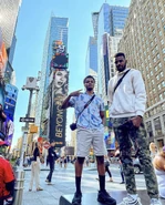 NYC was fun, though there are more places for me to visit! - Christopher Kenyatta Sese-Khalid Jr. 🌎🌏🌍🌎🌏 with Rossie Bratten Date: September 5, 2021 Location: Time Square, Manhattan, New York City, New York, US