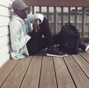 Nike Skyline💭 thinking about traveling the world - Christopher Kenyatta Sese-Khalid Jr. 🌎🌏🌍🌏🌎 Location: At Home, Prince William County, Virginia, US Date: September 15, 2016