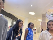 Christopher Kenyatta Sese-Khalid Jr., Aaliyah Janai, Sese-Khalid, Larissa Tatyana Sese-Khalid, and Rosalie Ann Sese-Khalid Shopping 🛍️ Location: Tyson's Corner Virginia, US