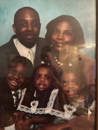 ♰Christopher Kenyatta Sese-Khalid Jr. (@Iandroidchris) 🌎🌏🌍🌍🌎 Family Portrait Christopher Kenyatta Sese-Khalid Sr., Rosalie Ann Sese-Khalid, Christopher Kenyatta Sese-Khalid Jr., Aaliyah Janai Sese-Khalid, and Larissa Tatyana Sese-Khalid♰ Location: At Home, Prince William County, Virginia, US