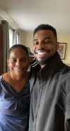 Christopher Kenyatta Sese-Khalid Jr., and Rosalie Ann Sese-Khalid 🙂🙂 Location: At Home, Prince William County, Virginia, US