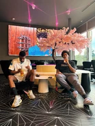 🍹🍸🥂🧋 - Christopher Kenyatta Sese-Khalid Jr. (@iandroidchris)🌎🌏🌍🌏🌎 with Isiah Matthew Sese-Khalid🌎🌏🌍🌏🌎 📸: Ava Olivia Sese-Khalid🌎🌏🌍🌏🌎🏁🏁🏁🏁🏁 Date: July 12, 2025 Location: Fairfax, Virginia, US