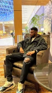 Thinking about traveling the world ✈️- Christopher Kenyatta Sese-Khalid Jr. 🌎🌏🌍🌎🌏 Location: National Harbor Date: November 25, 2021