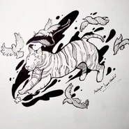 inktober #24 By Aaliyah Sese-Khalid Date: October 24, 2017 Location: At Home, Prince William County, Virginia, US