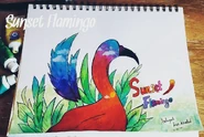 Sunset Flamingo 🦩 By Aaliyah Janai Sese-Khalid Date: May 27, 2016 Location: At Home, Prince William County, Virginia, US