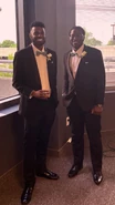 @ Caleb Okai's Wedding!⛪️ Date: June 6, 2023 Location: Caleb Okai's Wedding! All in picture: Christopher Kenyatta Sese-Khalid Jr., and Amadu Koroma