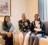 Aaliyah Janai Sese-Khalid, Rosalie Ann Sese-Khalid, and Larissa Tatyana Sese-Khalid 🌻🌸🌹 📸: Christopher Kenyatta Sese-Khalid Jr. Location: At Home, Prince William County, Virginia, US