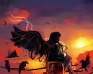 Sunset By Larissa Tatyana Sese-Khalid Date: March 3, 2017 Location: At Home, Prince William County, Virginia, US