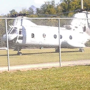 Went to the baseball field to see Barack Obama, and took a picture of a helicopter!🚁 - Christopher Kenyatta Sese-Khalid Jr. 🌎🌏🌍🌏🌎(@iandroidchris) Date: September 21, 2012 Location: Prince William County, Virginia, US