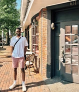 High tides were already written, just know more blessings are on the way! 🛥⛵️🌊♰🏎🏁🏁🏁🏁🏁 - Christopher Kenyatta Sese-Khalid Jr. (@iandroidchris)🌎🌏🌍🌏🌎🗺️🏁🏁🏁🏁🏁 #christopherkenyattasesekhalidjr #positivemindset #infiniti #calvinklein #nmd #boat #qx30 #canon Date: June 28, 2025 Location: King St., Alexandria, Virginia, US, Washington D.C, US, Arlington, Virginia, US