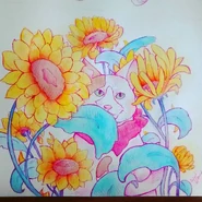 Hiding in Sunflowers ⭐️ By Aaliyah Janai Sese-Khalid Date: July 2, 2018 Location: At Home, Prince William County, Virginia, US