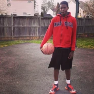 #basketball - Christopher Kenyatta Sese-Khalid Jr. 🌎🌏🌍🌏🌎 🏁🏁🏁🏁🏁 Date: April 9th, 2014 : The Backyard, At Home, Prince William County, Virginia, US, Prince William County