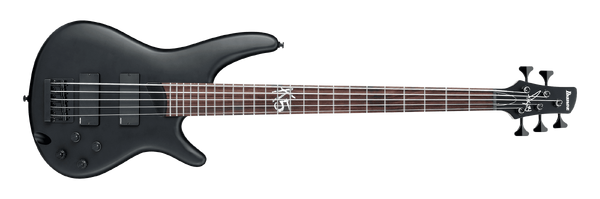 Ibanez K5 5弦エレキベース Ibanez K5 Bass Guitar, Black Flat | MUSIC STORE professional