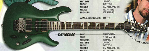 Ibanez s470dx deals