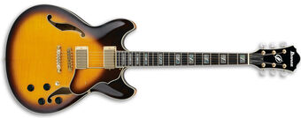 セミアコ Ibanez ARTCORE AS103-AMB-12-01 Ibanez AS103-AMB 税込販売価格 ￥72,800- 中古 美しいフレーム