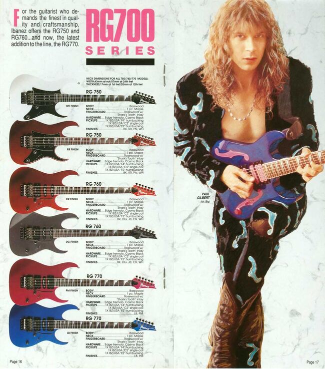 RG series | Ibanez Wiki | Fandom