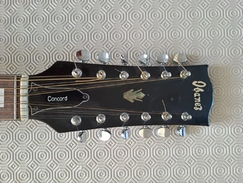 Ibanez 755-12 headstock