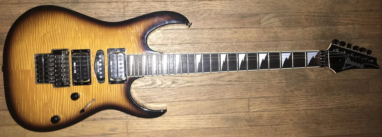 Ibanez 国産 90年代 RG quilted maple EMG Open Box Ibanez RG6005 Quilted Maple Electric Guitar