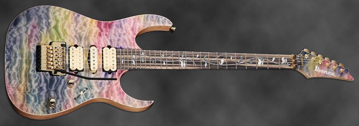 Ibanez RG 日本製 タケウチ製フロイドローズ ゴトーペグ キルト