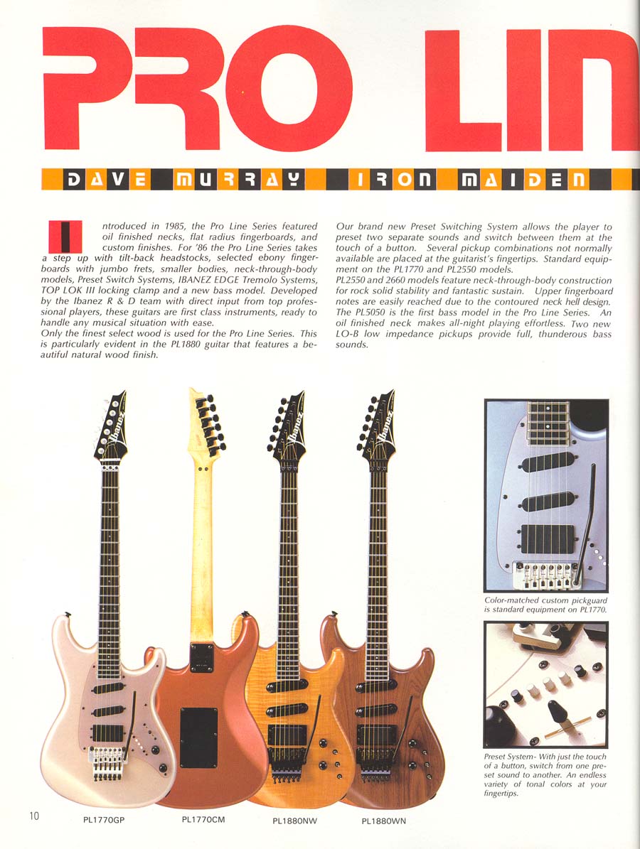 Pro Line series Ibanez Wiki Fandom