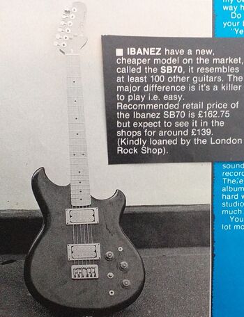 SB70 Ibanez Wiki Fandom