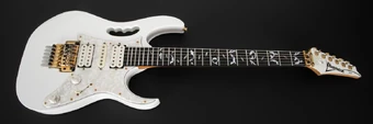 ギター Ibanez JEM7V-WH Ibanez Steve Vai Signature JEM7V Electric Guitar White