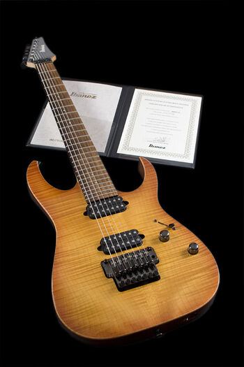 Ibanez j.custom RG8127F VVColor 7弦ギター