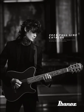 2023 Ibanez Europe catalog-front-cover