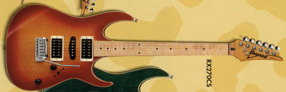 Ibanez RX270トレモロ HSH エレキギター ジャンク 音出しOK Ibanez RG 270 JB Jewel Blue Opaque HSH OME Korean '99 Solid