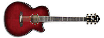 アイバニーズ/AEG24II TGBブラックIbanez薄型エレアコ薄胴タカミネ アイバニーズ/AEG24II TGBブラックIbanez薄型エレアコ薄胴