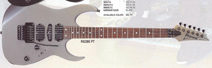 RG380 | Ibanez Wiki | Fandom