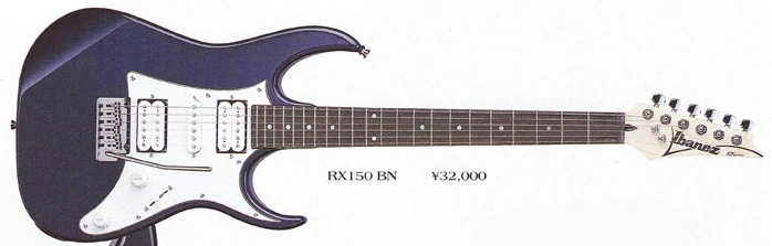 RX150 (1995–1996, resoncast body) | Ibanez Wiki | Fandom
