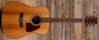 ギター Ibanez AW-100 Ibanez AW100 Natural – Chicago Music Exchange