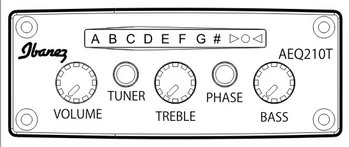 AEQ210T preamp controls diagram