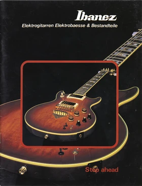1980 Ibanez German catalog front-cover