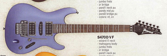 S470 (2003–2009) | Ibanez Wiki | Fandom