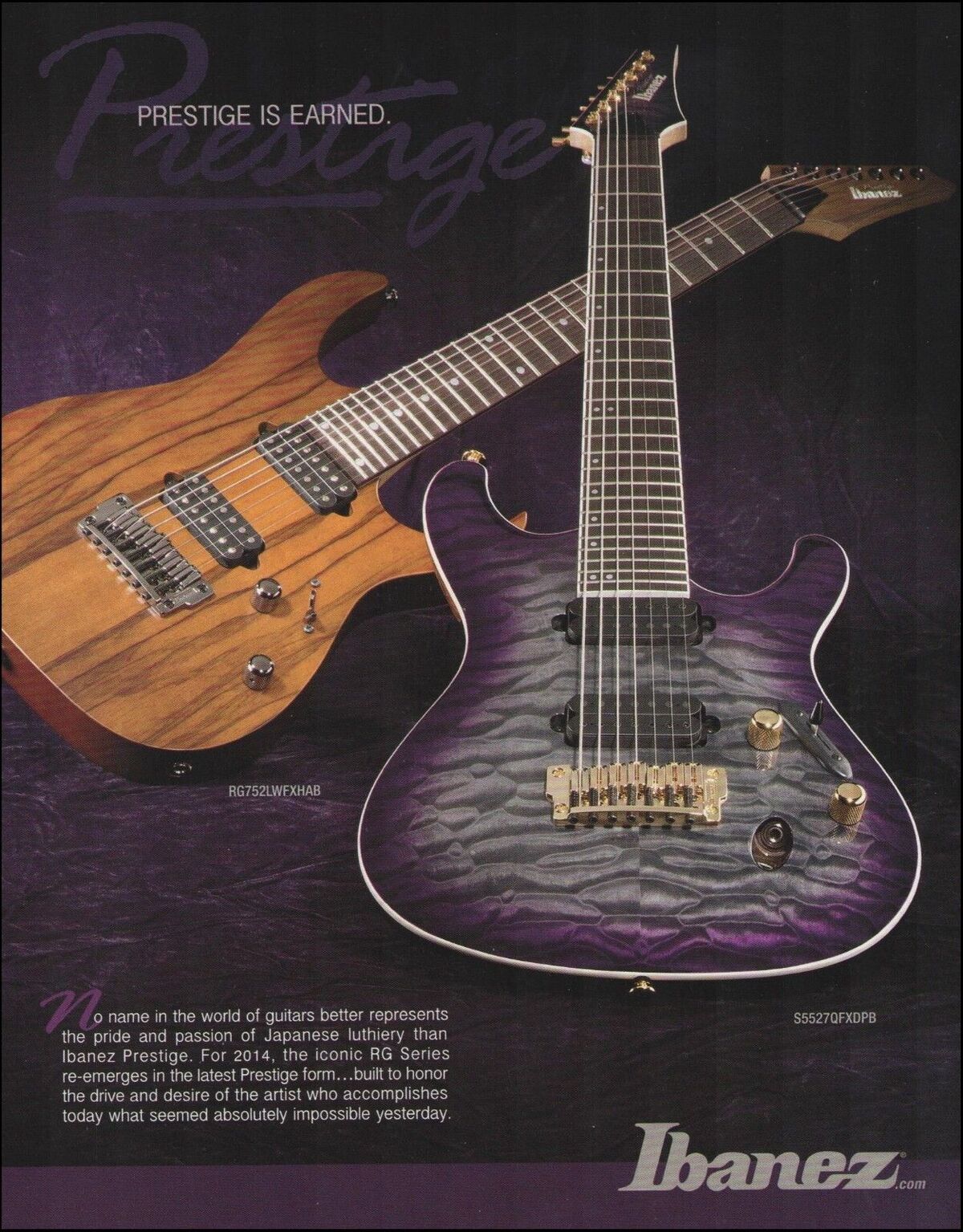 Prestige series | Ibanez Wiki | Fandom