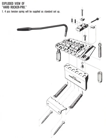 Hard Rocker Pro exploded