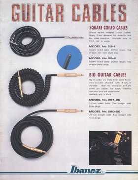 1979 Guitar Cable front