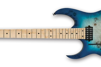 ギター Ibanez / RGIX6DLB-SNB エレキギター】-Ibanez- ローレル・バール材TOP & 新色を採用